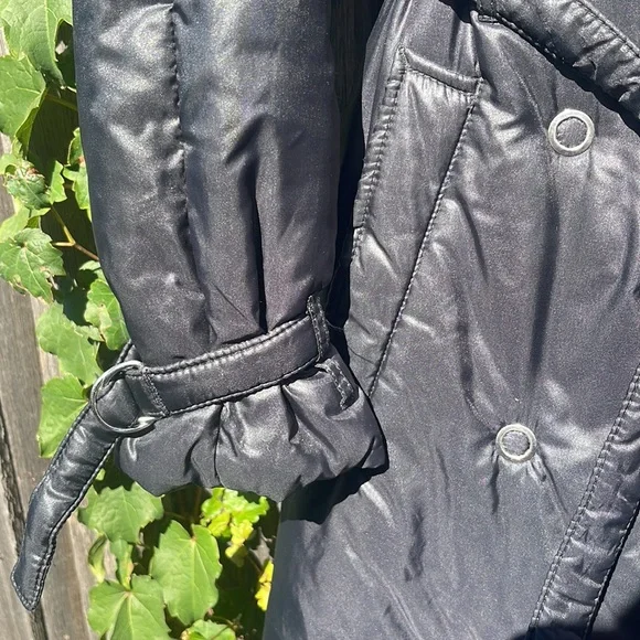 MM6 MAISON MARGIELA PUFFER LONGLINE COAT SIZE 42 - Picture 4 of 8